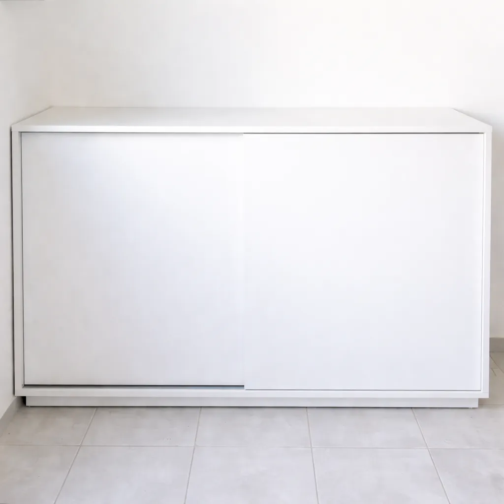 Mueble Modular Bajo Puertas Corredizas - Gran Capacidad (18mm)