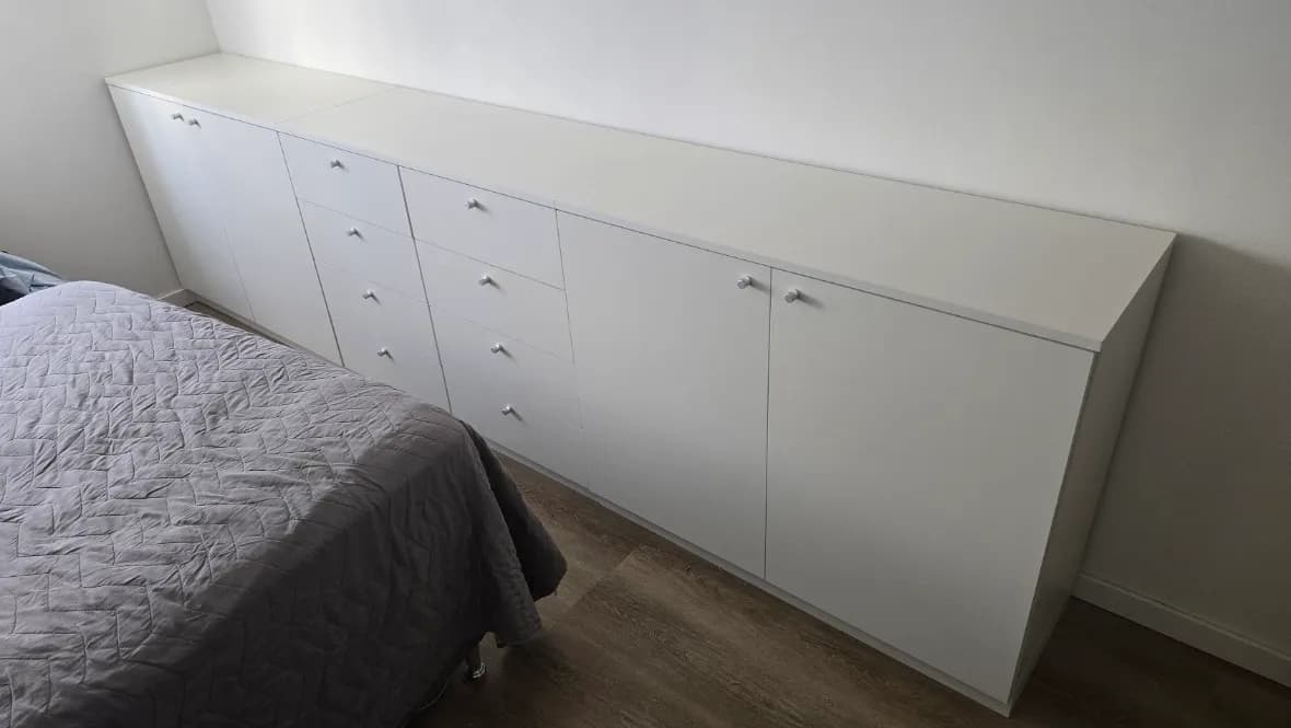 Aparador Modular - Serie Minimal White