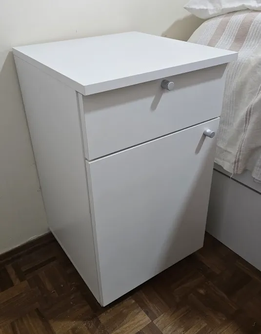 Mueble Auxiliar "Compact Dual" - Blanco Minimal