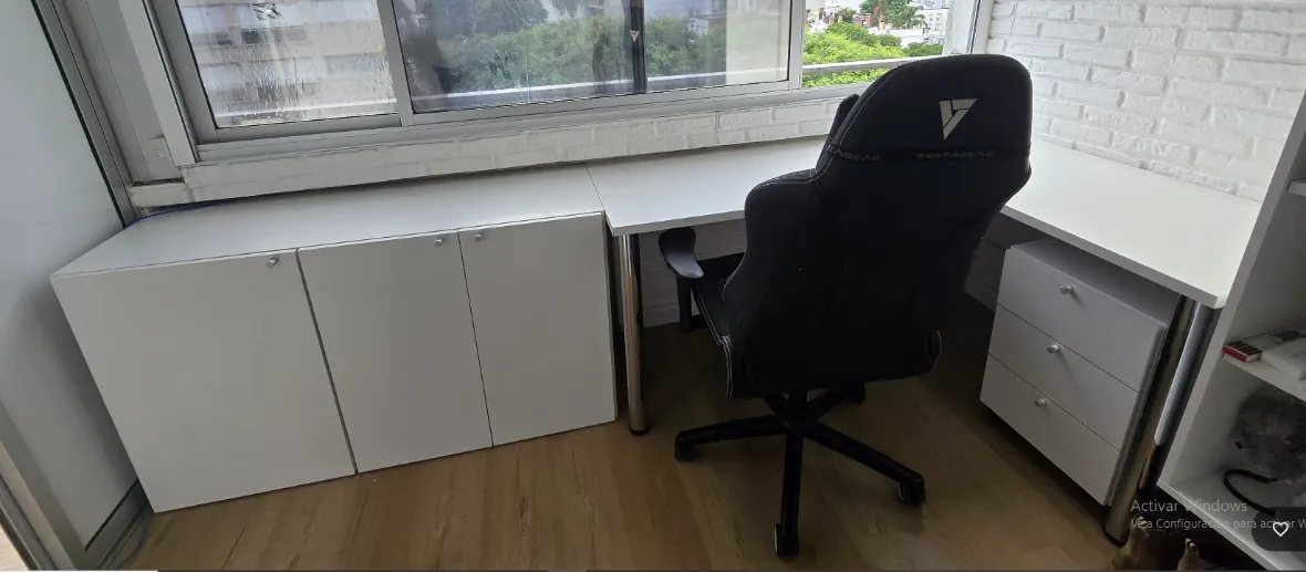 Estación de Trabajo "Corner Master" - Edición Integral Blanca